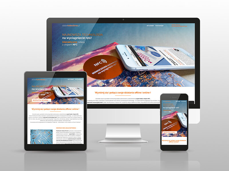 Landing page