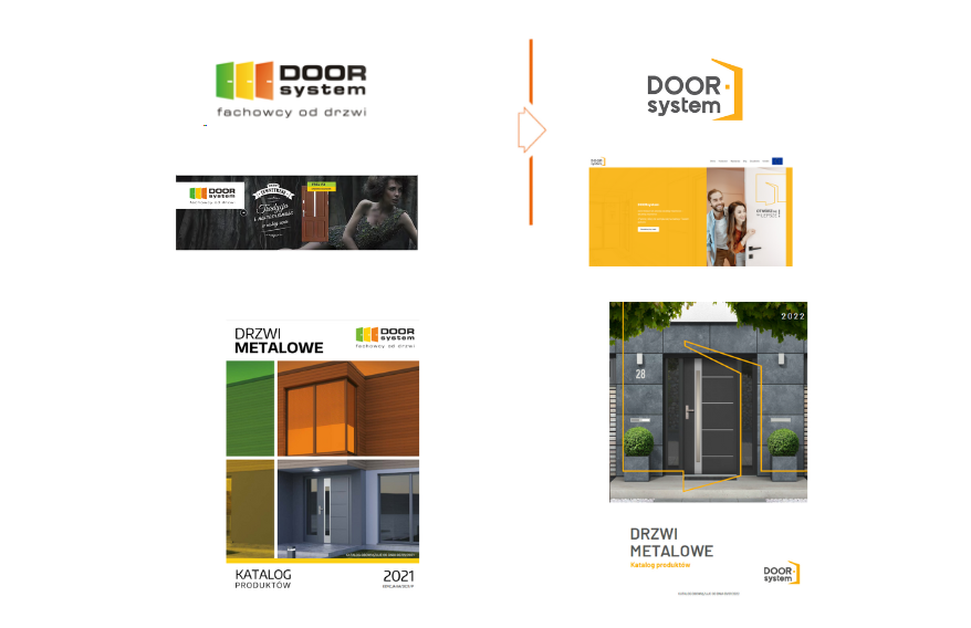 Rebranding dystrybutora drzwi 
